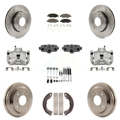 Transit Auto KC8-101367C Disc Brake Kit for 2009-2011 Nissan Versa - Front and Rear product image