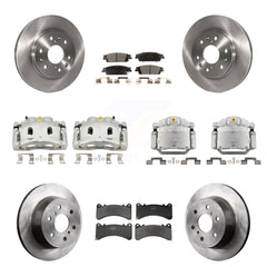 Transit Auto KC8-101367P Disc Brake Kit for 2014-2020 Chevrolet Suburban, Cadillac Escalade, Cadillac Escalade ESV & more - Front and Rear product image