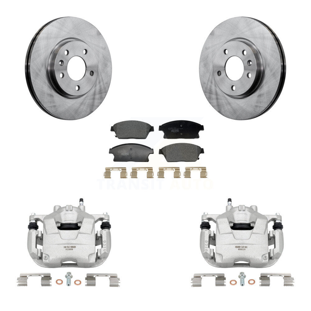 Transit Auto KC8-101367T Disc Brake Kit for 2011-2017 Chevrolet Cruze, Buick Verano, Chevrolet Orlando & more - Front product image