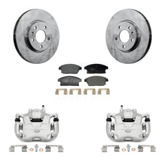 Transit Auto KC8-101367T Disc Brake Kit for 2011-2017 Chevrolet Cruze, Buick Verano, Chevrolet Orlando & more - Front product image