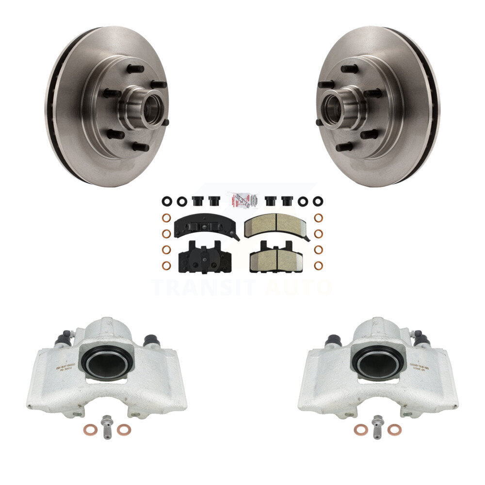 Transit Auto KC8-101368N Disc Brake Kit for 1993-1998 Chevrolet Express 2500, Chevrolet C2500, GMC C2500 - Front product image