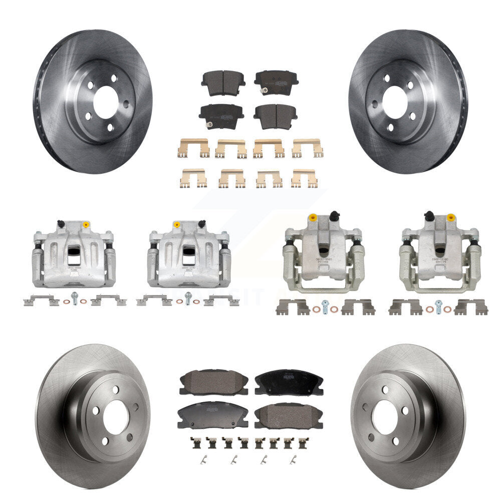 Transit Auto KC8-101368P Disc Brake Kit for 2014 Dodge Charger - Front and Rear product image