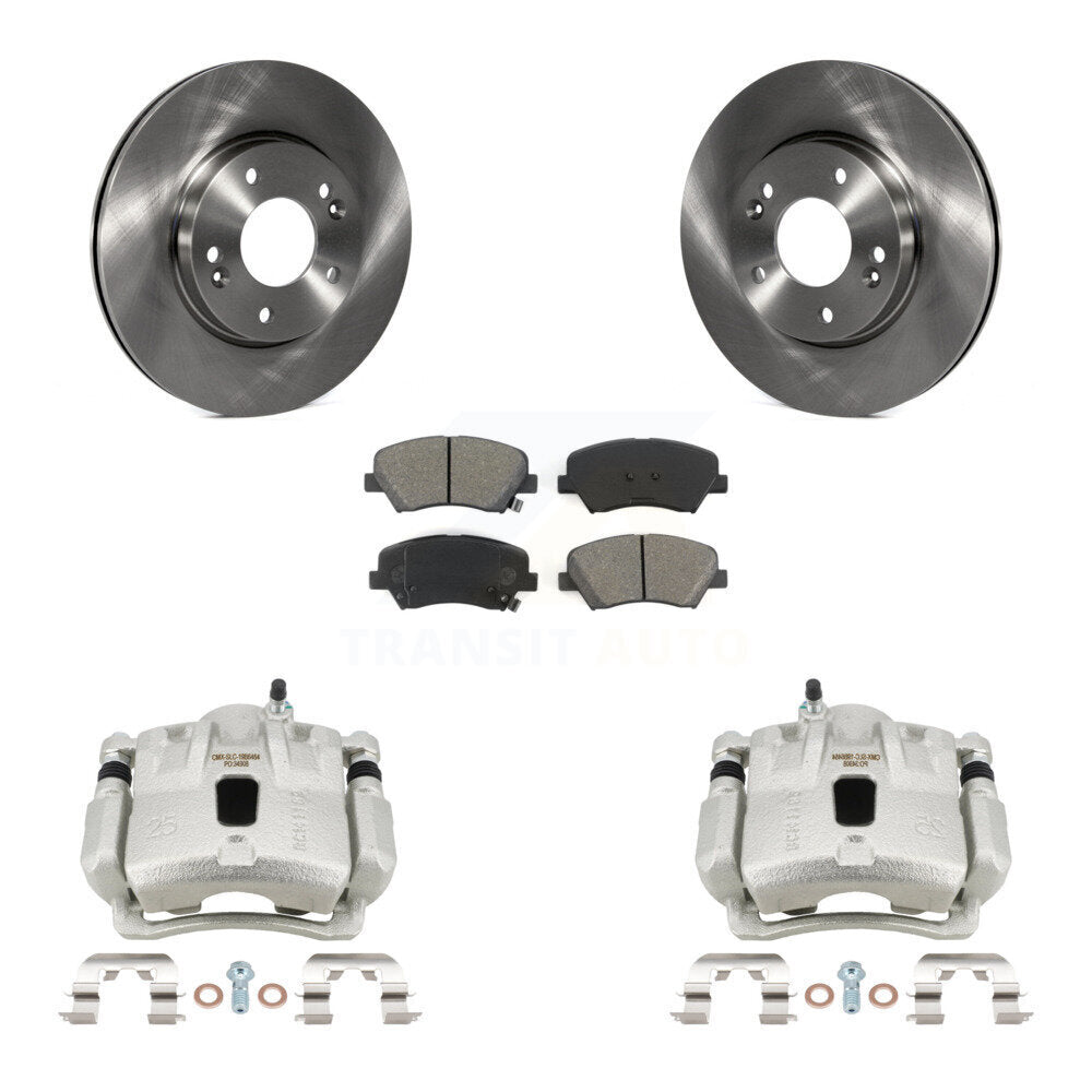 Transit Auto KC8-101368S Disc Brake Kit for 2013-2016 Hyundai Elantra, Hyundai Elantra Coupe - Front product image