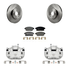 Transit Auto KC8-101368T Disc Brake Kit for 2013-2017 Buick Encore, Chevrolet Trax - Front product image