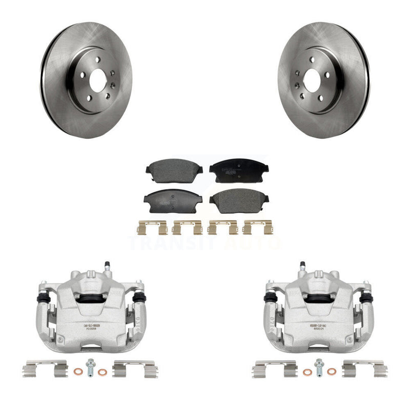 Transit Auto KC8-101368T Disc Brake Kit for 2013-2017 Buick Encore, Chevrolet Trax - Front product image
