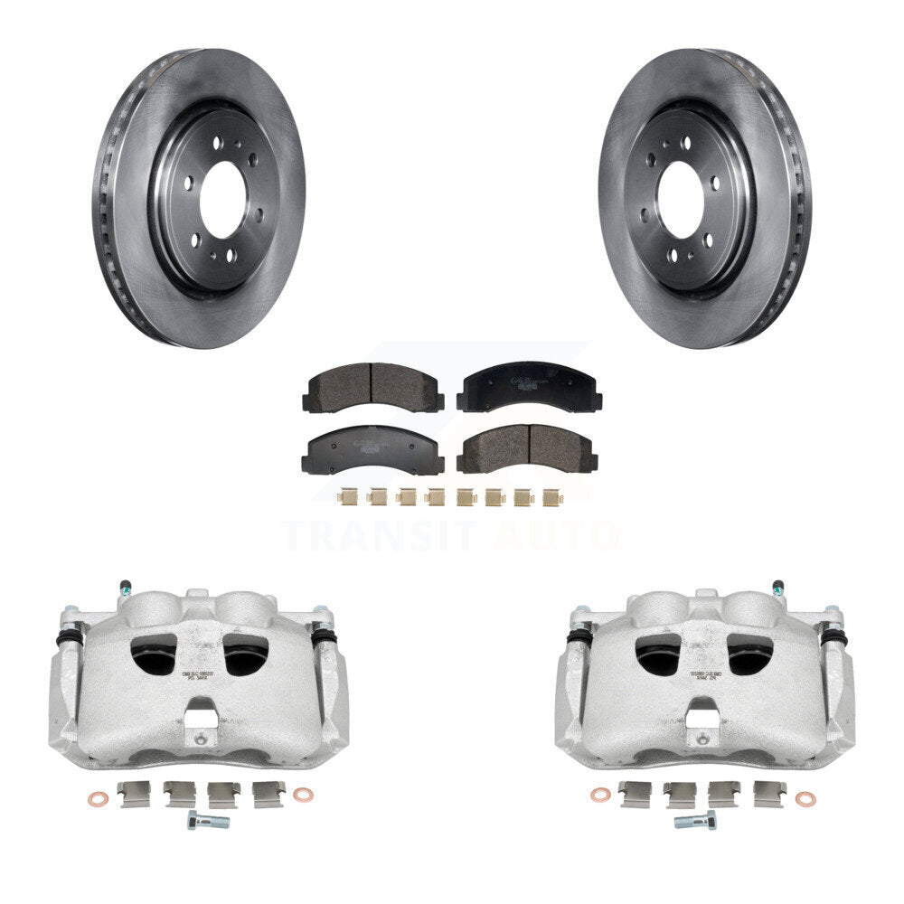 Transit Auto KC8-101369T Disc Brake Kit for 2018-2021 Lincoln Navigator, Ford Expedition - Front product image