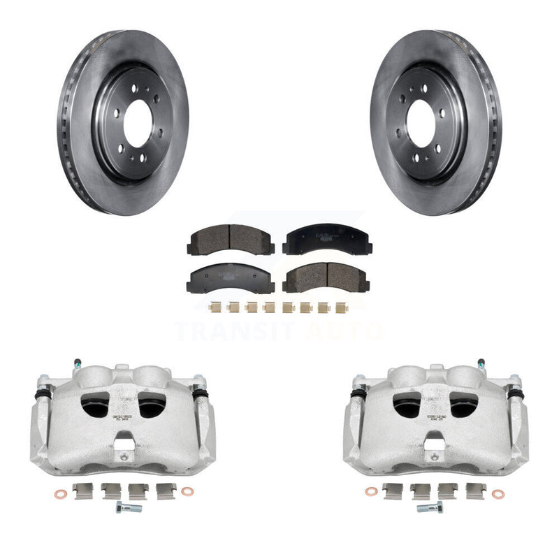 Transit Auto KC8-101369T Disc Brake Kit for 2018-2021 Lincoln Navigator, Ford Expedition - Front product image