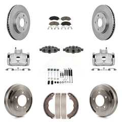Transit Auto KC8-101370C Disc Brake Kit for 2008-2014 Mitsubishi Lancer - Front and Rear product image