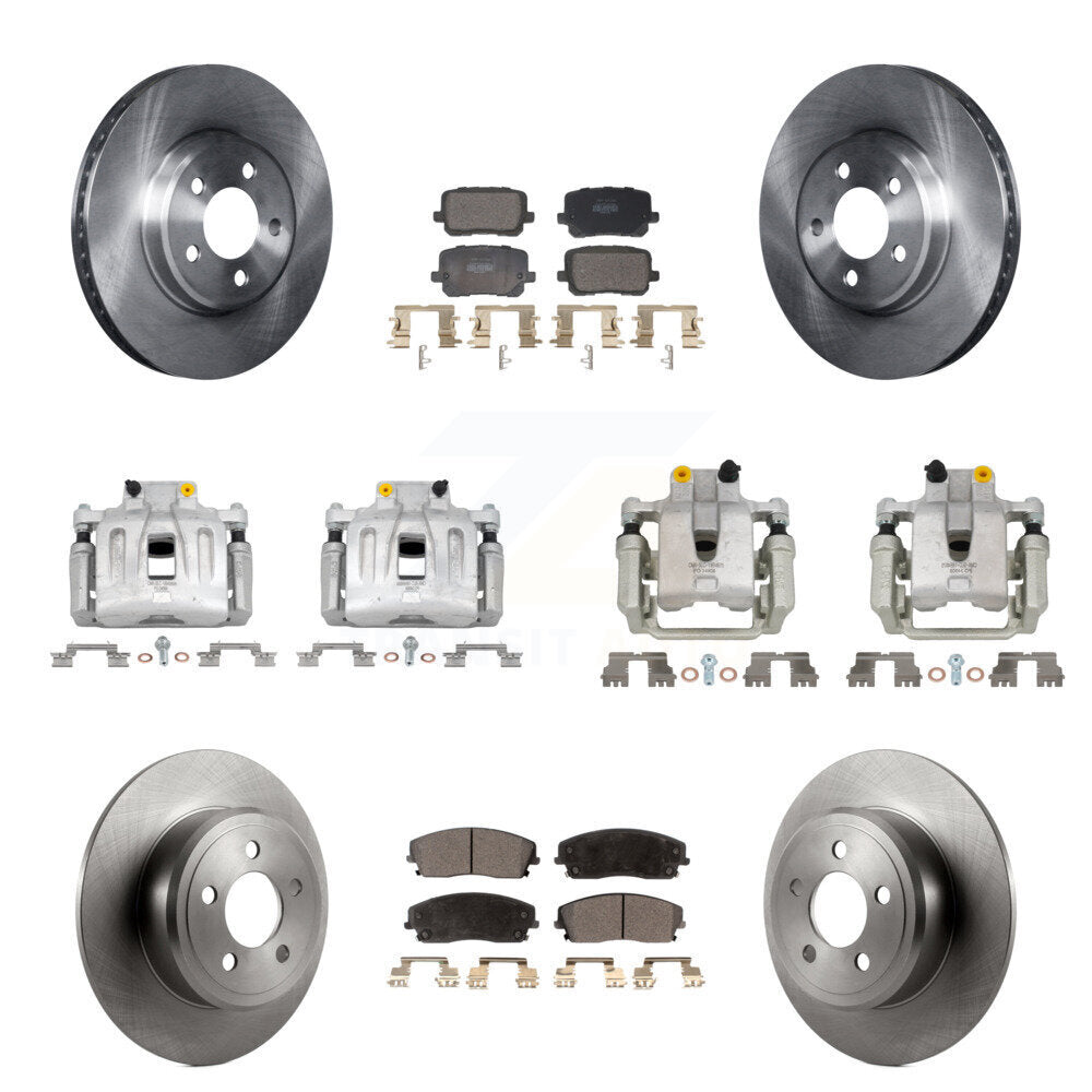 Transit Auto KC8-101370P Disc Brake Kit for 2014 Dodge Charger - Front and Rear product image