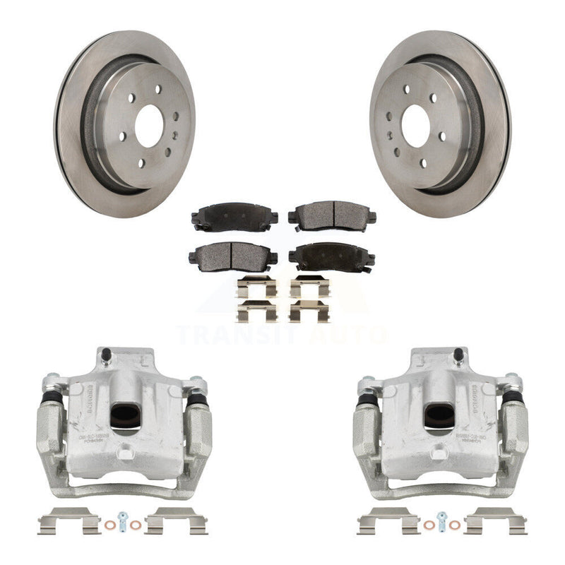 Transit Auto KC8-101371T Disc Brake Kit for 2013-2019 Cadillac XTS - Rear product image