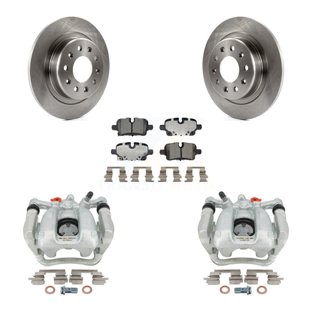 Transit Auto KC8-101372T Disc Brake Kit for 2020-2022 Chevrolet Equinox, GMC Terrain, Chevrolet Malibu - Rear product image