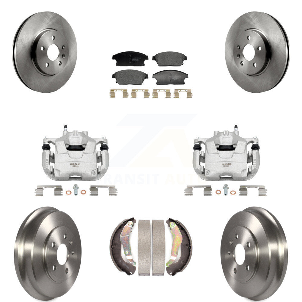 Transit Auto KC8-101373T Disc Brake Kit for 2013-2017 Chevrolet Trax - Front and Rear product image