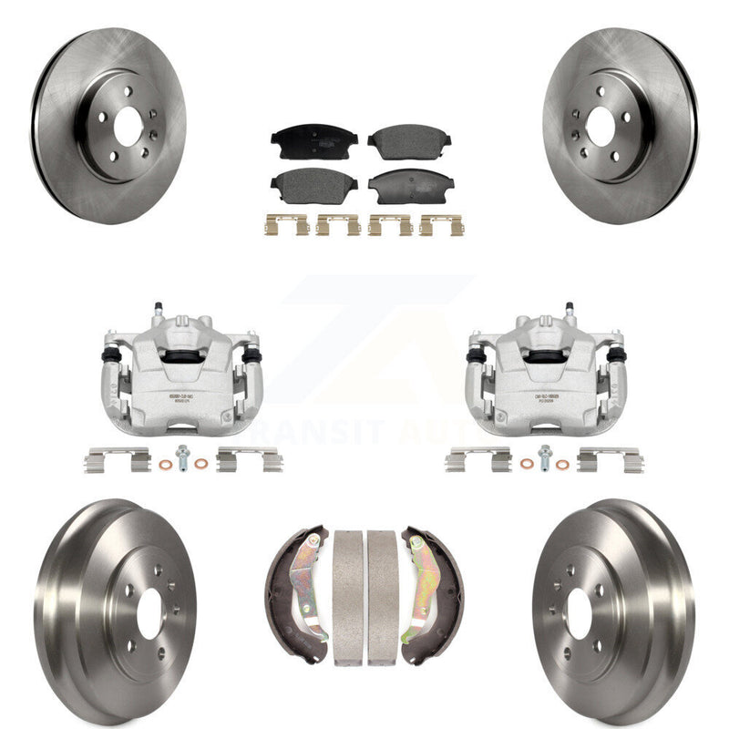 Transit Auto KC8-101373T Disc Brake Kit for 2013-2017 Chevrolet Trax - Front and Rear product image