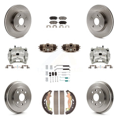 Transit Auto KC8-101374T Disc Brake Kit for 2011-2014 Mazda 2 - Front and Rear product image