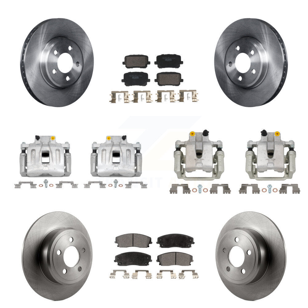 Transit Auto KC8-101376T Disc Brake Kit for 2014 Dodge Charger - Front and Rear product image