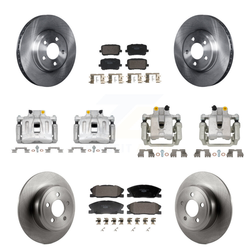 Transit Auto KC8-101377T Disc Brake Kit for 2014 Dodge Charger - Front and Rear product image
