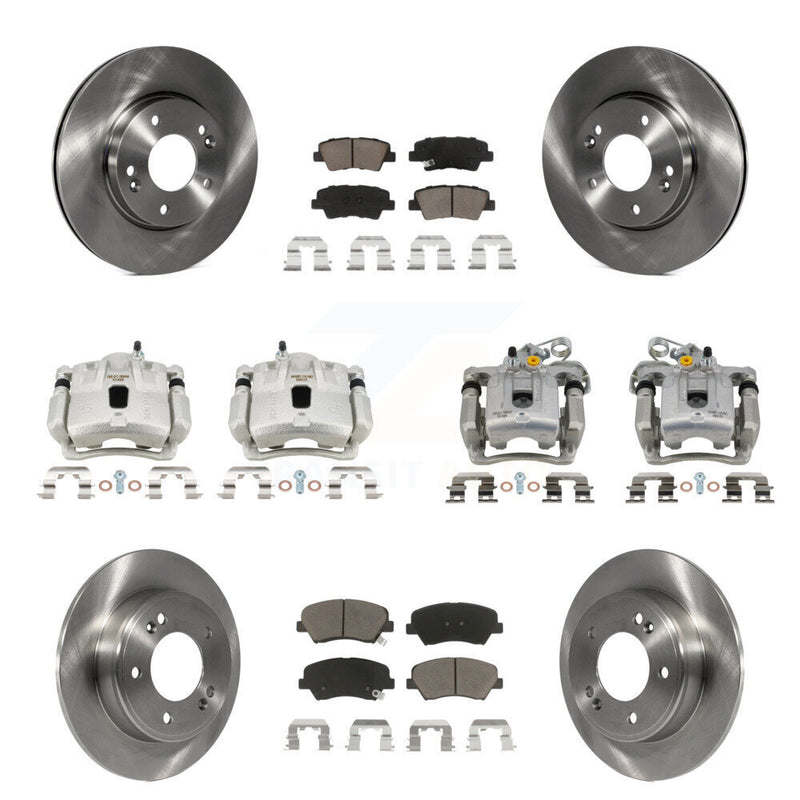 CMX KC8-101378C Disc Brake Kit for 2013-2016 Hyundai Elantra, Hyundai Elantra Coupe - Front and Rear product image