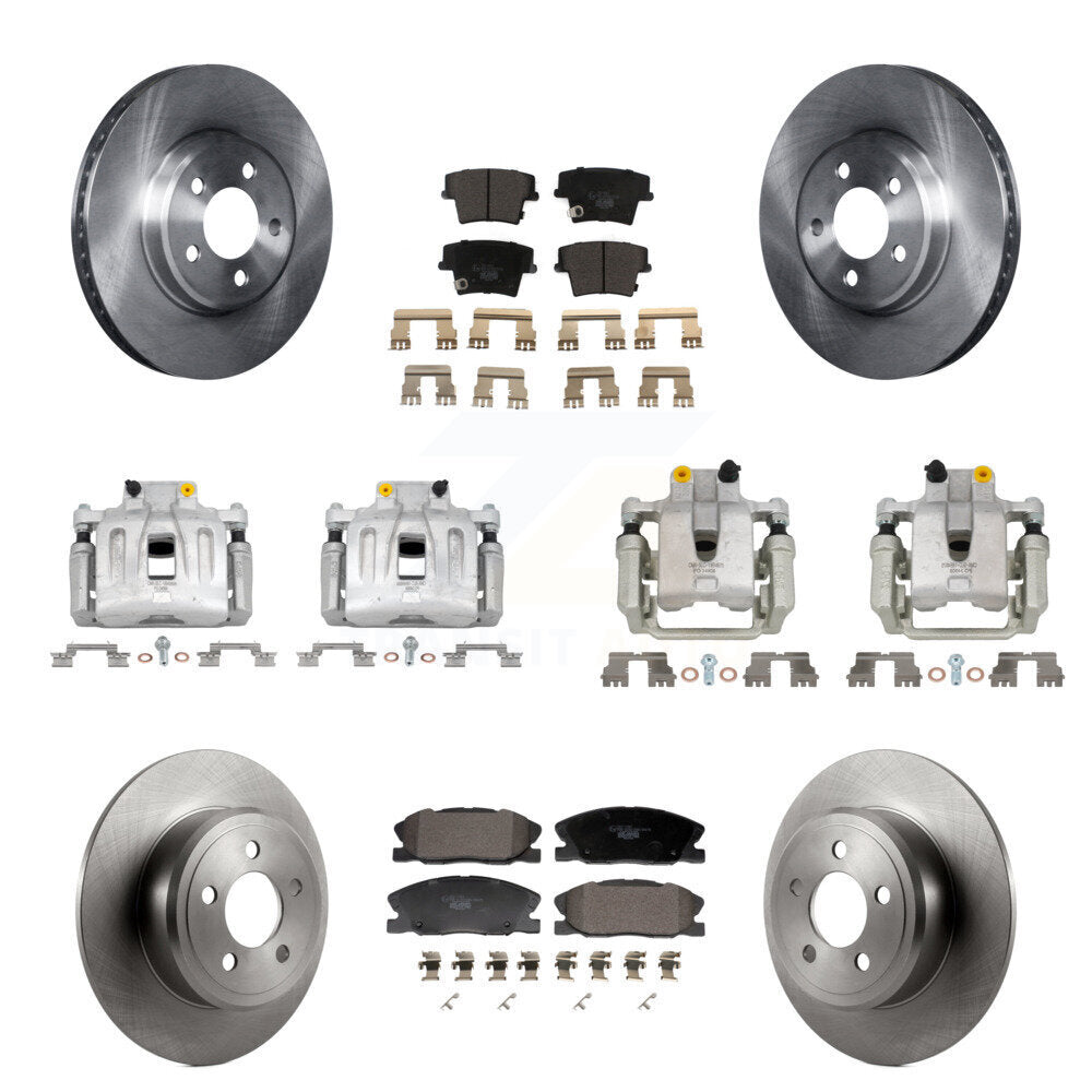 Transit Auto KC8-101378T Disc Brake Kit for 2014 Dodge Charger - Front and Rear product image
