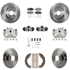Transit Auto KC8-101380P Disc Brake Kit for 2014-2015 Honda Civic - Front and Rear product image