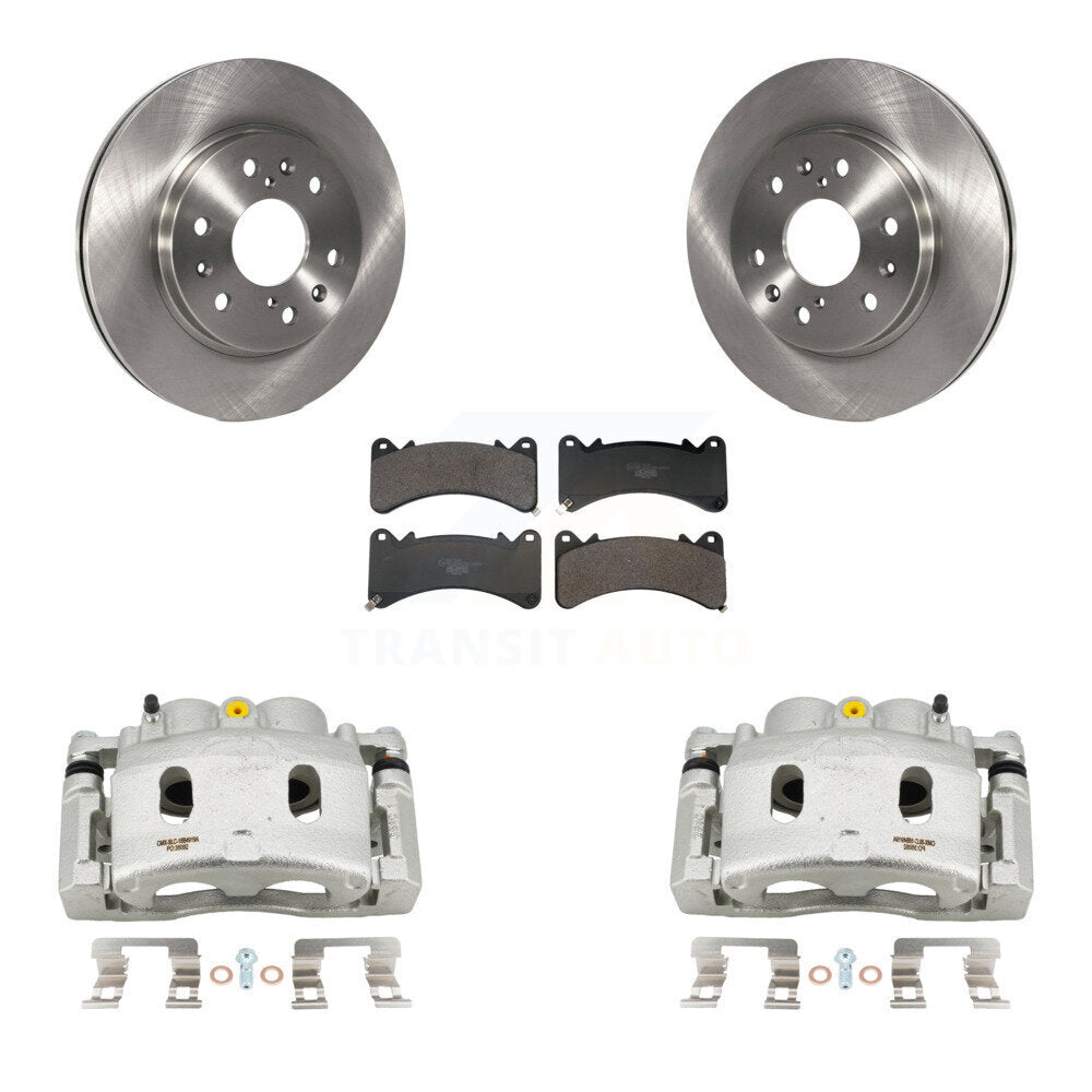 Transit Auto KC8-101381T Disc Brake Kit for 2014-2020 Chevrolet Suburban, Cadillac Escalade, Cadillac Escalade ESV & more - Front product image