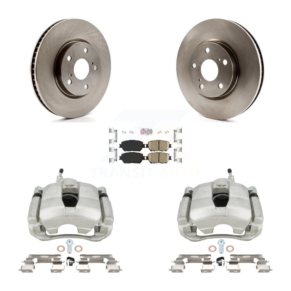 Transit Auto KC8-101383N Disc Brake Kit for 2006-2015 Lexus IS250, Lexus GS300 - Front product image