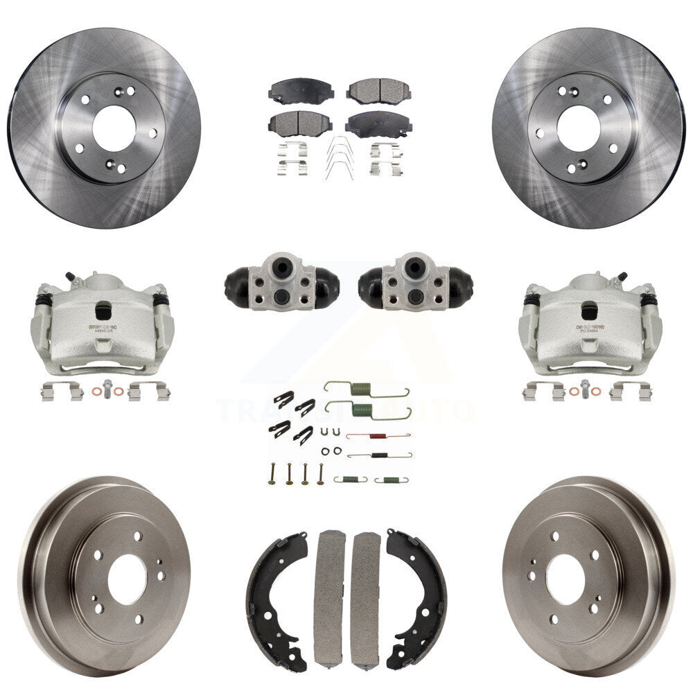Transit Auto KC8-101386T Disc Brake Kit for 2013-2014 Honda Fit - Front and Rear product image