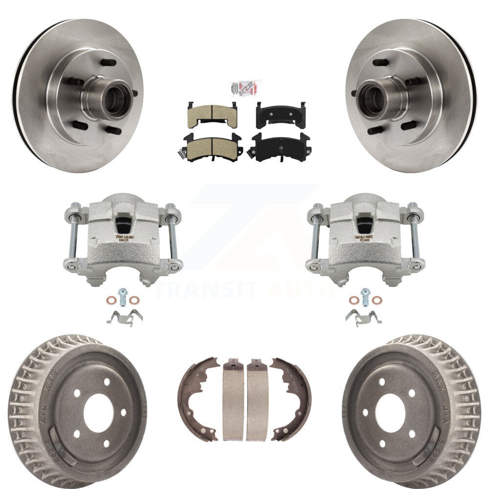 Transit Auto KC8-101395N Disc Brake Kit for 1992-2002 GMC Sonoma, Isuzu Hombre, Chevrolet Blazer & more - Front and Rear product image