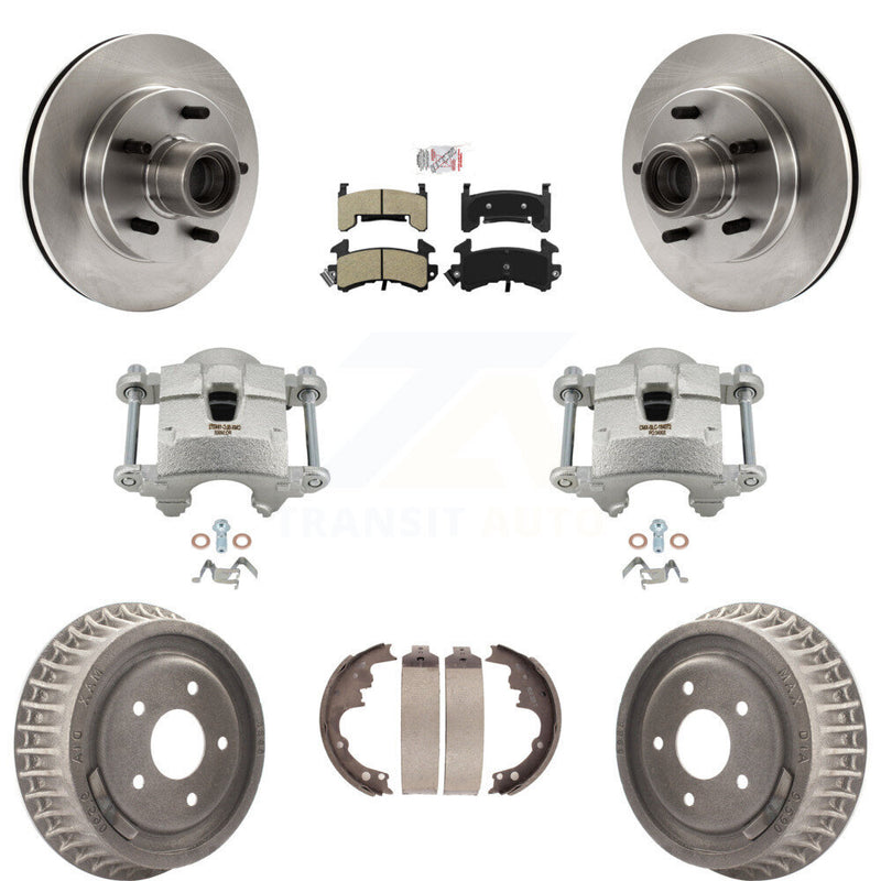 Transit Auto KC8-101395N Disc Brake Kit for 1992-2002 GMC Sonoma, Isuzu Hombre, Chevrolet Blazer & more - Front and Rear product image