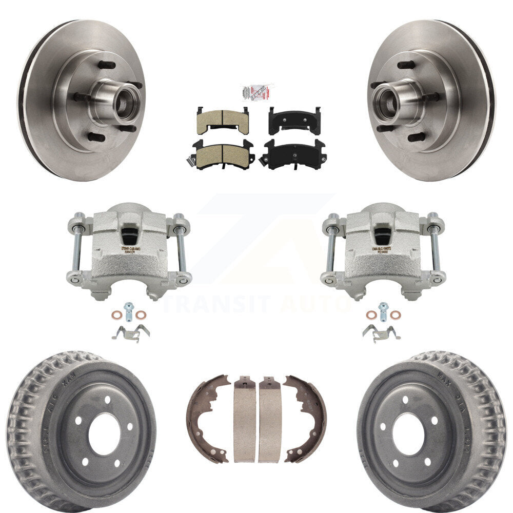 Transit Auto KC8-101397N Disc Brake Kit for 1982-1992 Chevrolet S10 Blazer, GMC S15 Jimmy, GMC Sonoma & more - Front and Rear product image