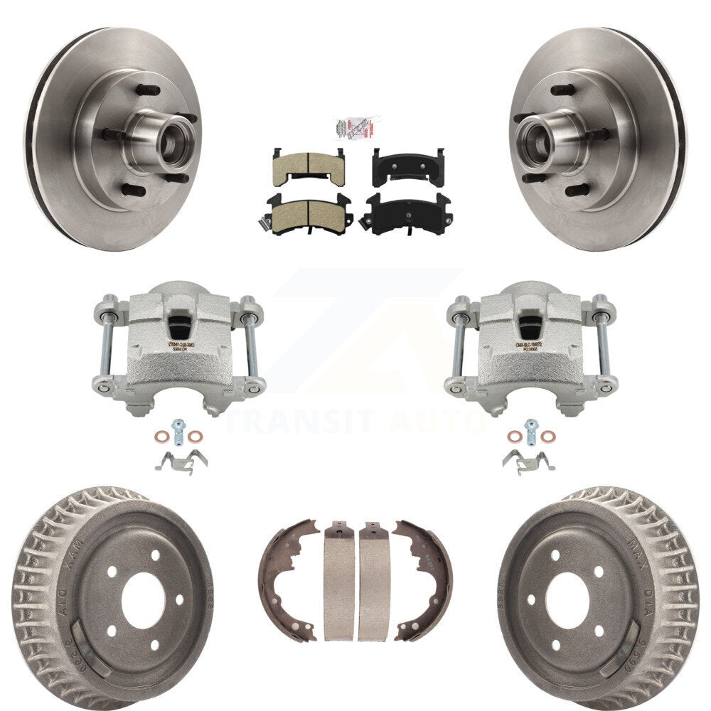 Transit Auto KC8-101398N Disc Brake Kit for 1992-1996 Chevrolet S10, Chevrolet S10 Blazer, GMC Jimmy & more - Front and Rear product image