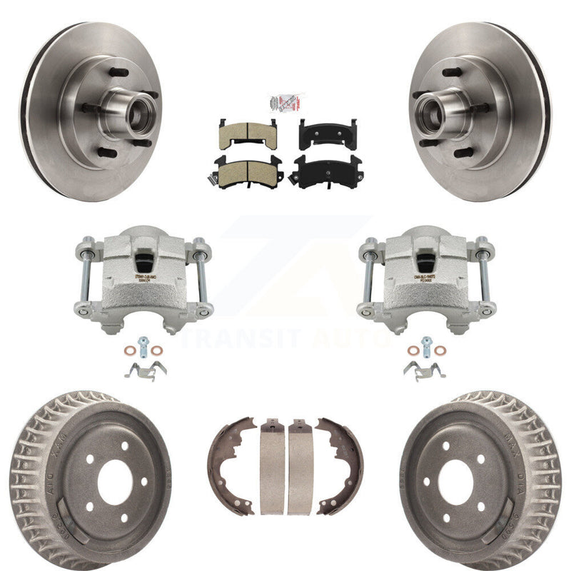 Transit Auto KC8-101398N Disc Brake Kit for 1992-1996 Chevrolet S10, Chevrolet S10 Blazer, GMC Jimmy & more - Front and Rear product image