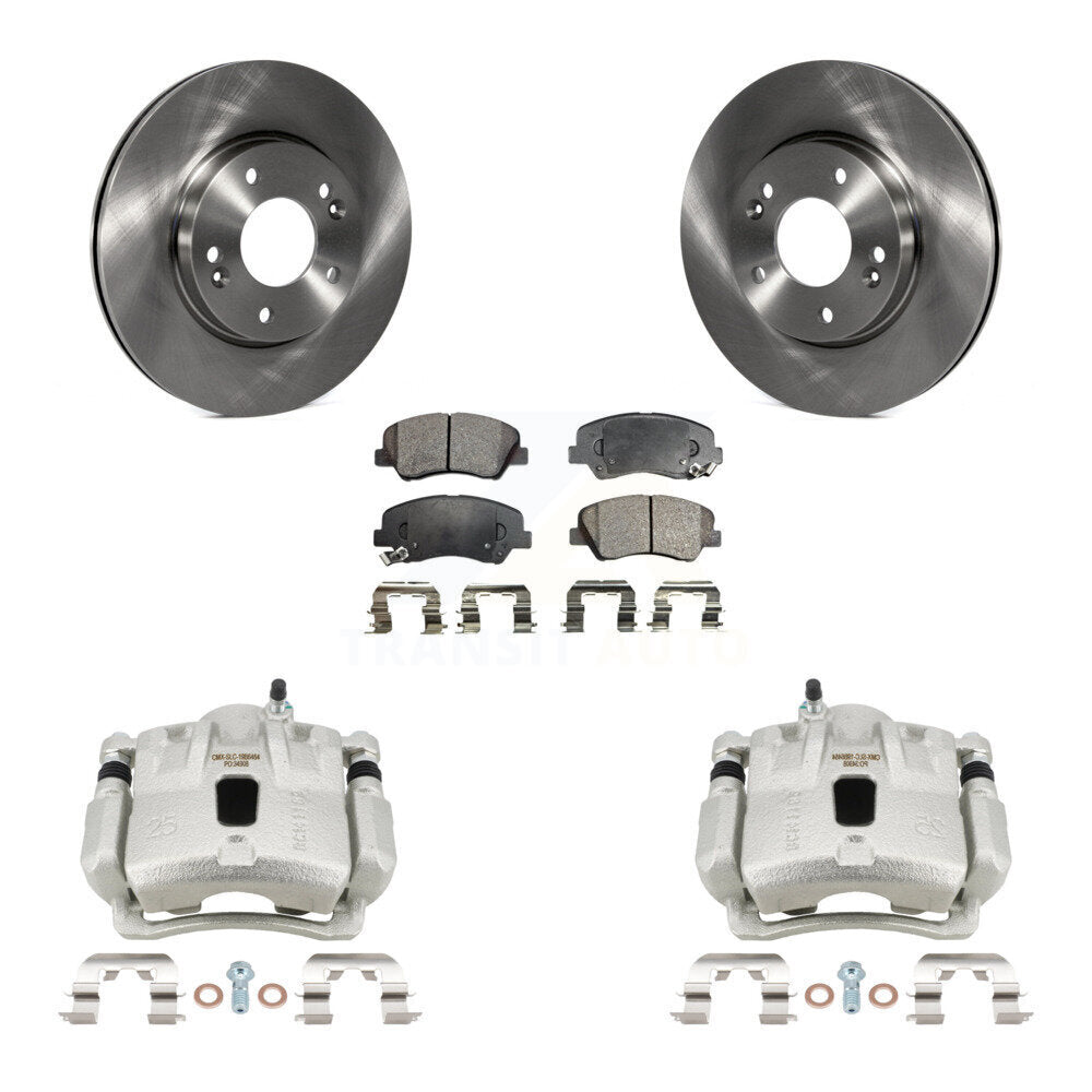 Transit Auto KC8-101399T Disc Brake Kit for 2013-2016 Hyundai Elantra, Hyundai Elantra Coupe - Front product image