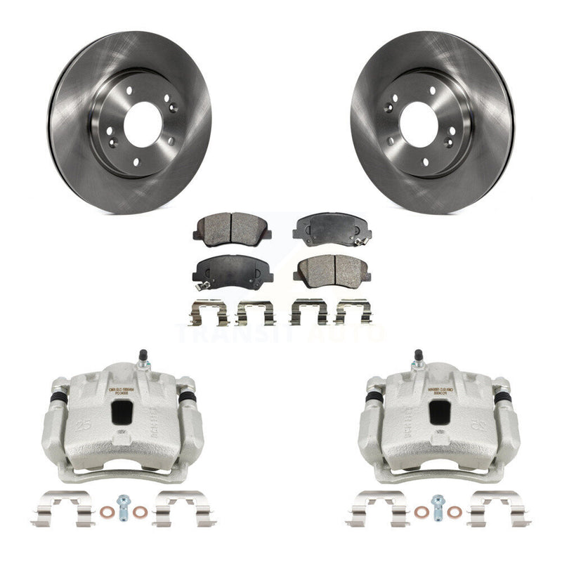 Transit Auto KC8-101399T Disc Brake Kit for 2013-2016 Hyundai Elantra, Hyundai Elantra Coupe - Front product image