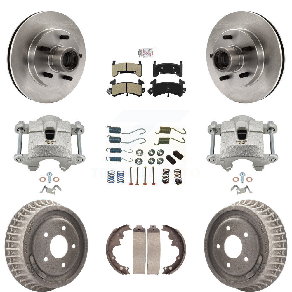 Transit Auto KC8-101419N Disc Brake Kit for 1992-2002 GMC Sonoma, Isuzu Hombre, Chevrolet Blazer & more - Front and Rear product image
