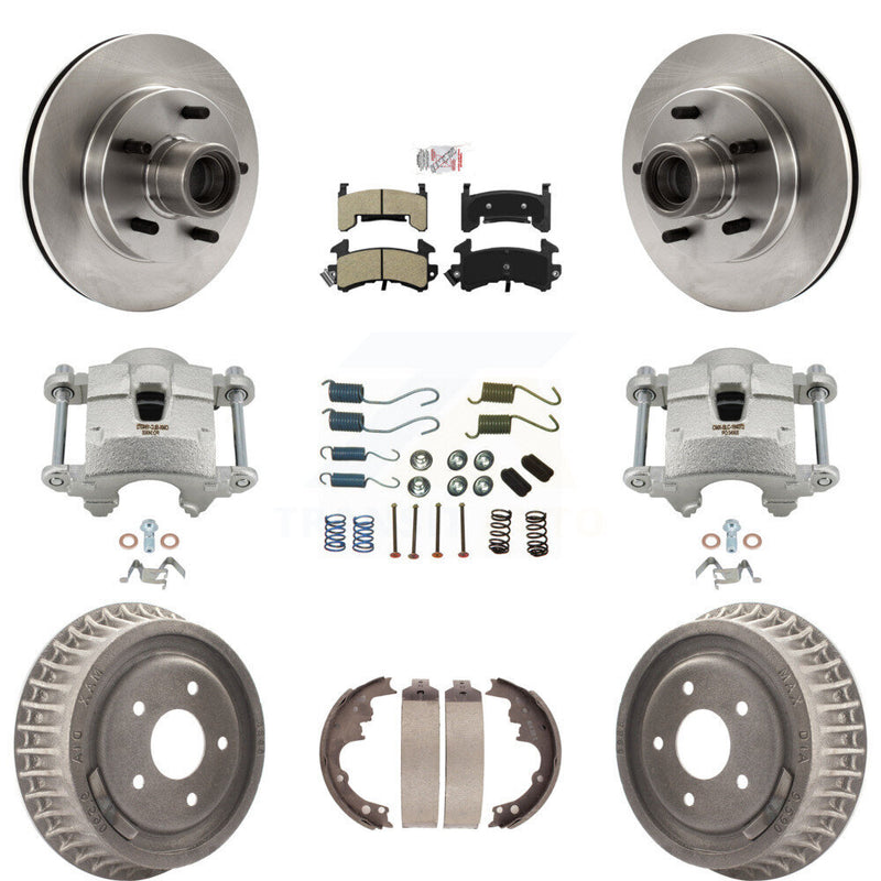 Transit Auto KC8-101419N Disc Brake Kit for 1992-2002 GMC Sonoma, Isuzu Hombre, Chevrolet Blazer & more - Front and Rear product image