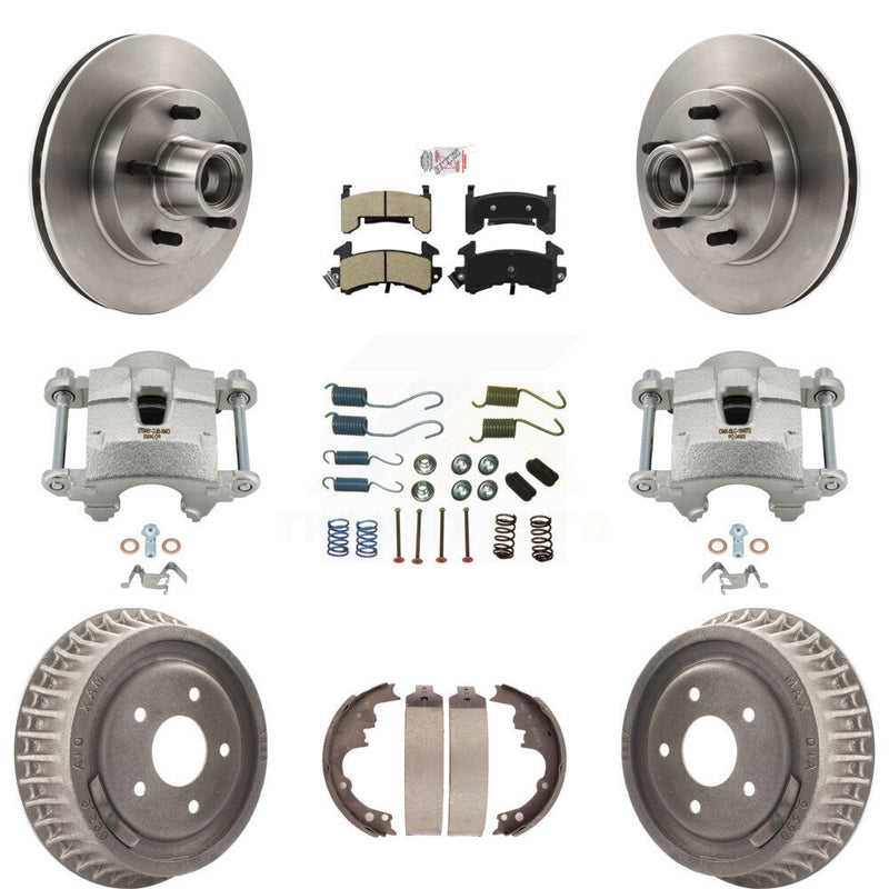 Transit Auto KC8-101420N Disc Brake Kit for 1992-1996 Chevrolet S10, Chevrolet S10 Blazer, GMC Jimmy & more - Front and Rear product image