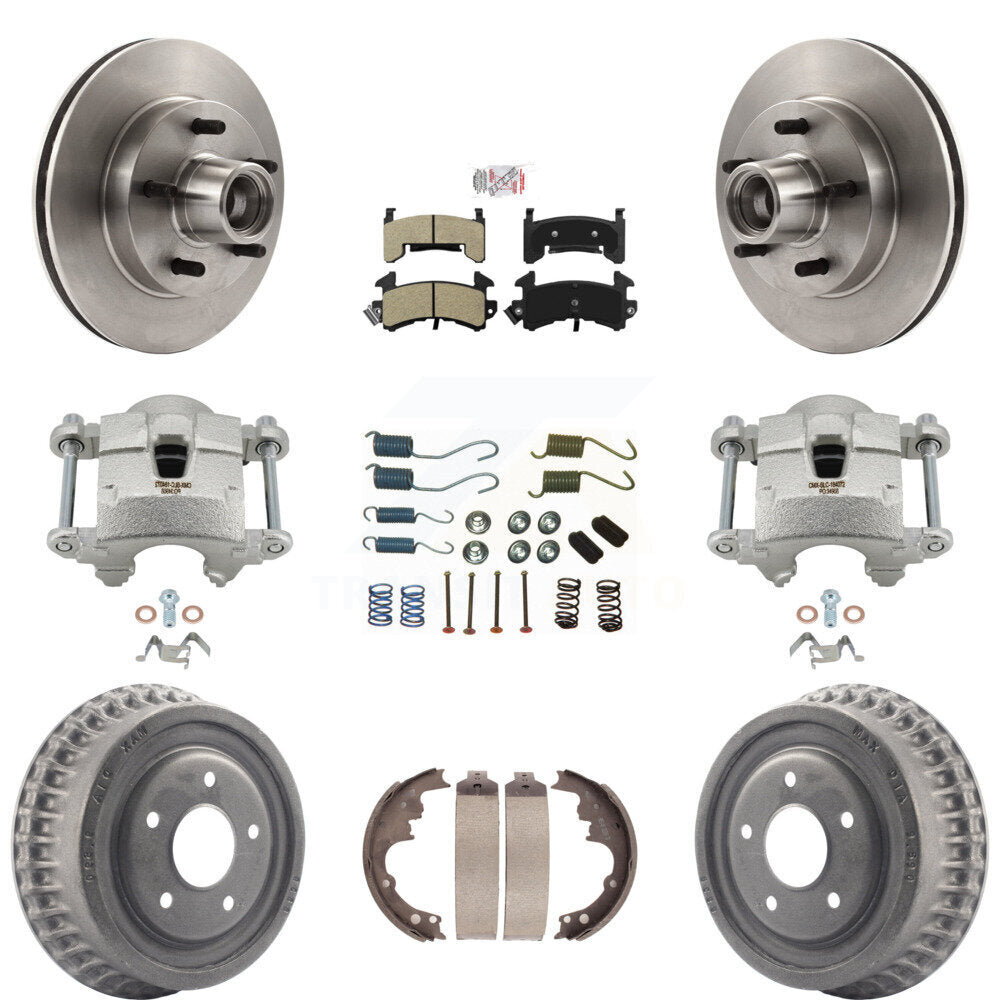 Transit Auto KC8-101421N Disc Brake Kit for 1982-1992 Chevrolet S10 Blazer, GMC S15 Jimmy, GMC Sonoma & more - Front and Rear product image