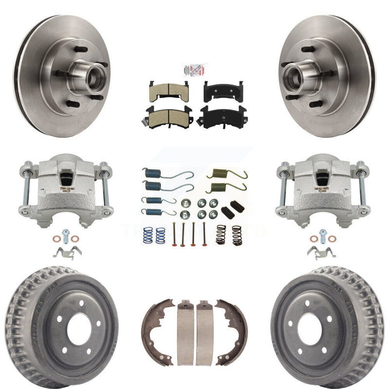 Transit Auto KC8-101421N Disc Brake Kit for 1982-1992 Chevrolet S10 Blazer, GMC S15 Jimmy, GMC Sonoma & more - Front and Rear product image