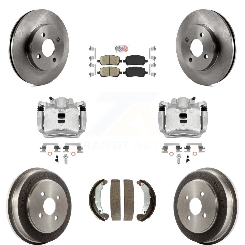 Transit Auto KC8-101433N Disc Brake Kit for 2003-2007 Chevrolet Cobalt, Pontiac Pursuit, Saturn Ion - Front and Rear product image
