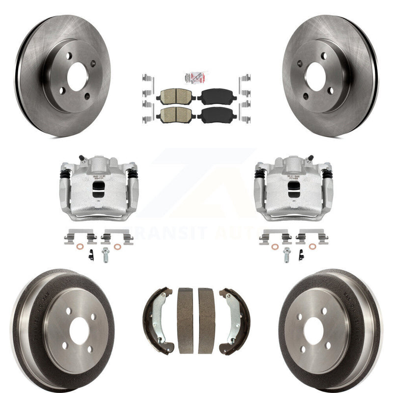 Transit Auto KC8-101433N Disc Brake Kit for 2003-2007 Chevrolet Cobalt, Pontiac Pursuit, Saturn Ion - Front and Rear product image