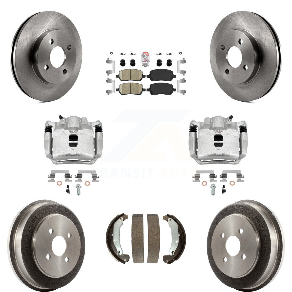 Transit Auto KC8-101434N Disc Brake Kit for 2003-2007 Chevrolet Cobalt, Pontiac Pursuit, Saturn Ion - Front and Rear product image