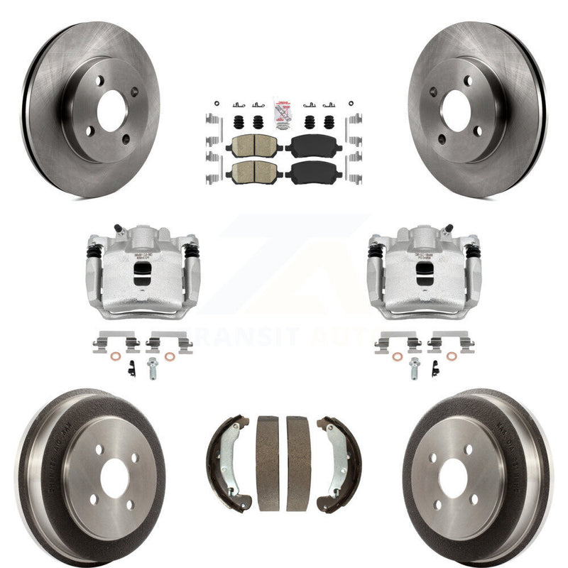 Transit Auto KC8-101434N Disc Brake Kit for 2003-2007 Chevrolet Cobalt, Pontiac Pursuit, Saturn Ion - Front and Rear product image
