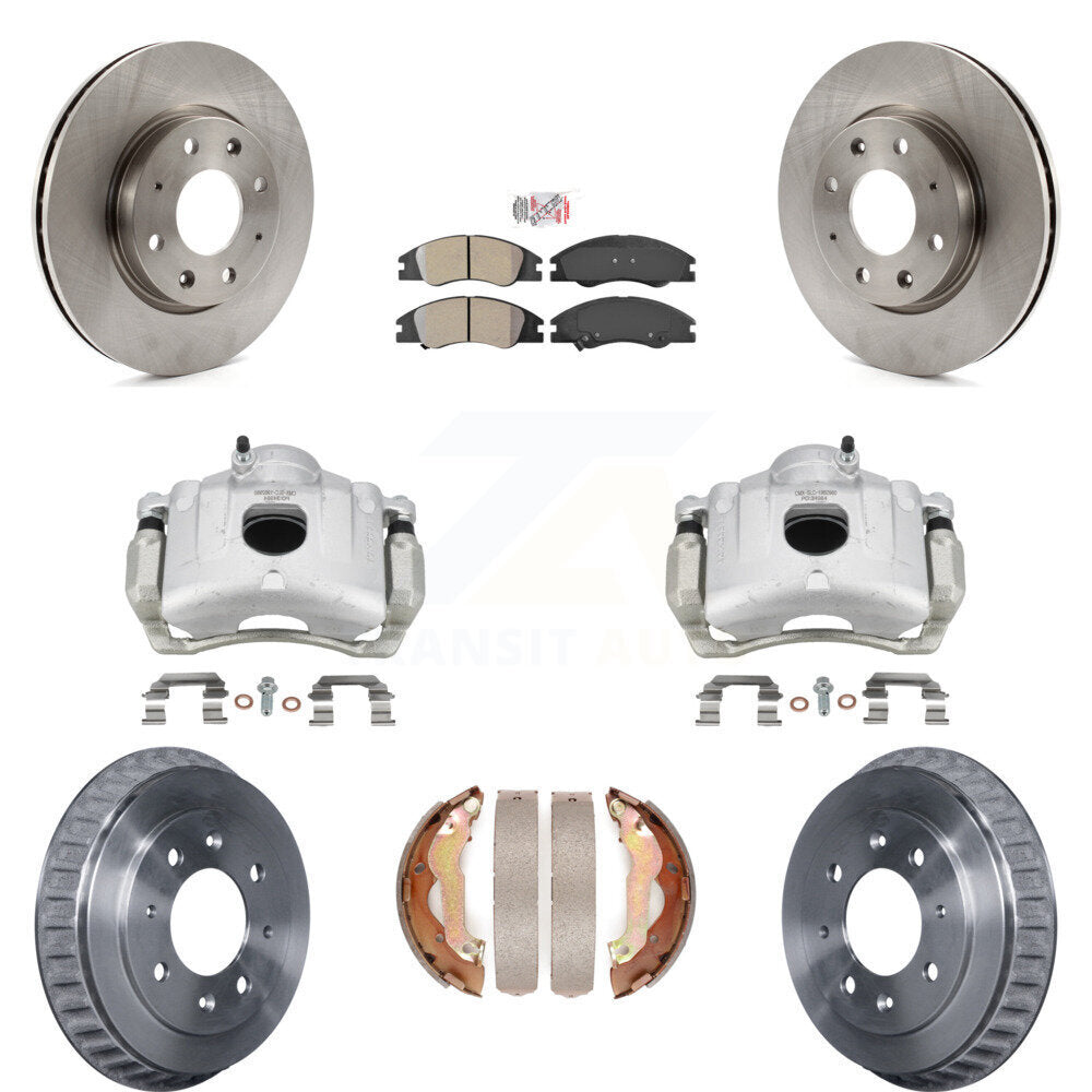 Transit Auto KC8-101436N Disc Brake Kit for 2007-2009 Kia Spectra - Front and Rear product image
