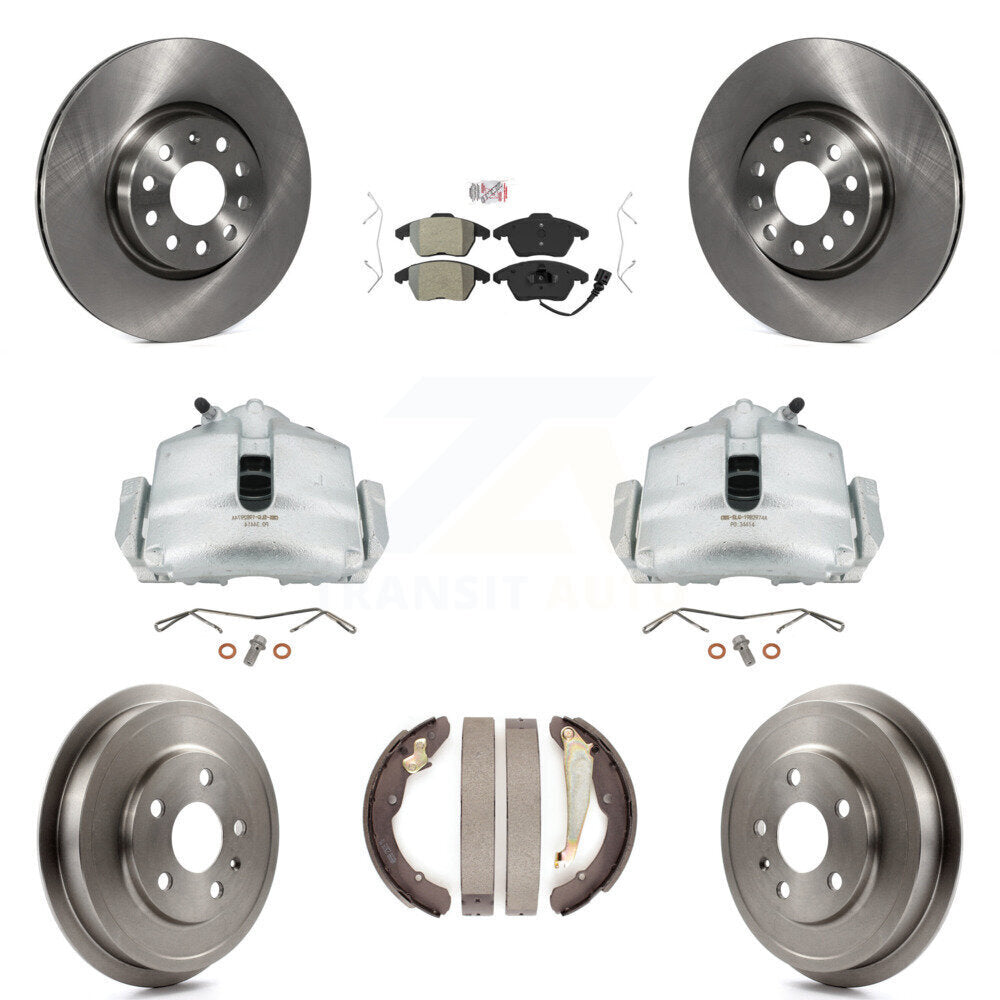 Transit Auto KC8-101437N Disc Brake Kit for 2011-2012 Volkswagen Beetle, Volkswagen Jetta - Front and Rear product image