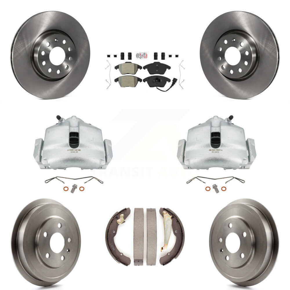 Transit Auto KC8-101438N Disc Brake Kit for 2011-2012 Volkswagen Beetle, Volkswagen Jetta - Front and Rear product image