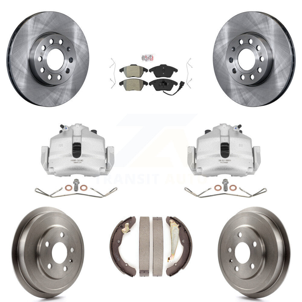 Transit Auto KC8-101439N Disc Brake Kit for 2011-2012 Volkswagen Beetle, Volkswagen Jetta - Front and Rear product image