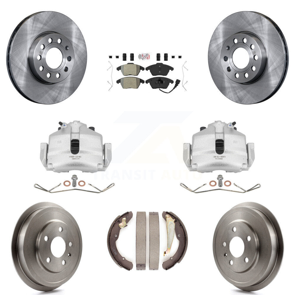 Transit Auto KC8-101440N Disc Brake Kit for 2011-2012 Volkswagen Beetle, Volkswagen Jetta - Front and Rear product image
