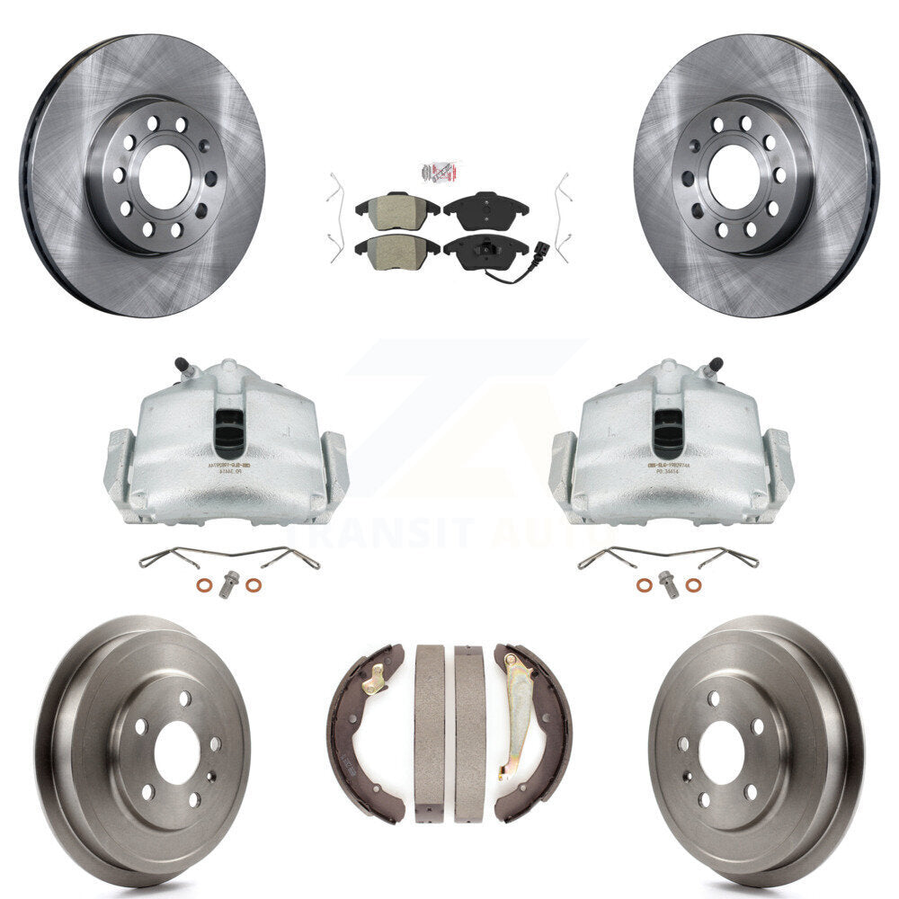 Transit Auto KC8-101441N Disc Brake Kit for 2011-2012 Volkswagen Jetta - Front and Rear product image