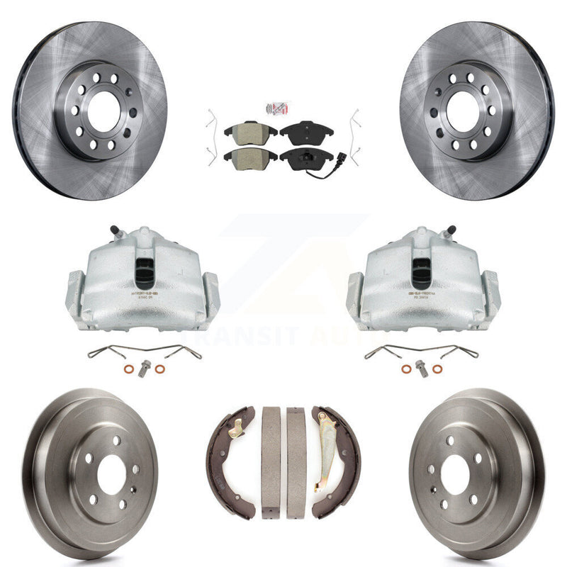 Transit Auto KC8-101441N Disc Brake Kit for 2011-2012 Volkswagen Jetta - Front and Rear product image