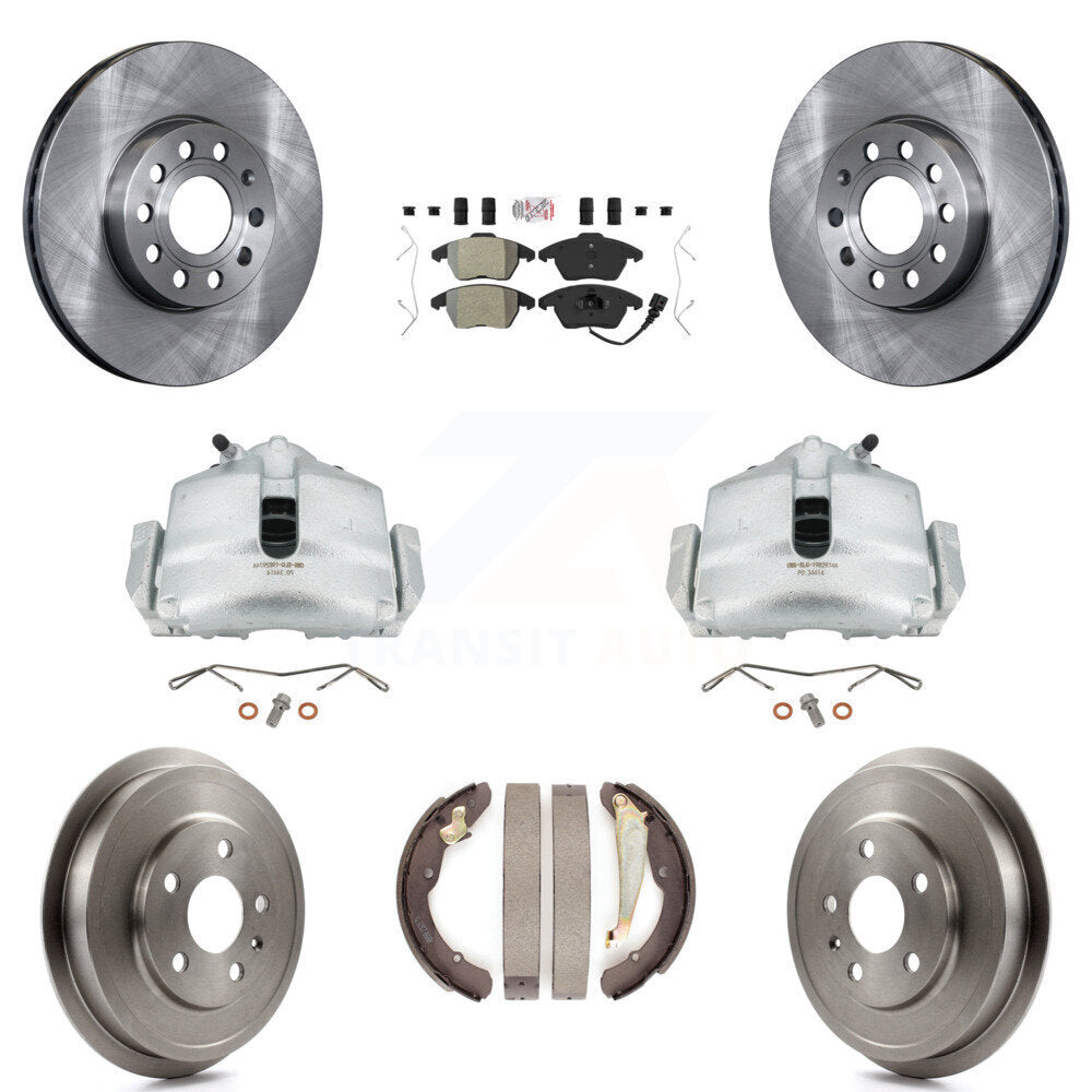 Transit Auto KC8-101442N Disc Brake Kit for 2011-2012 Volkswagen Jetta - Front and Rear product image